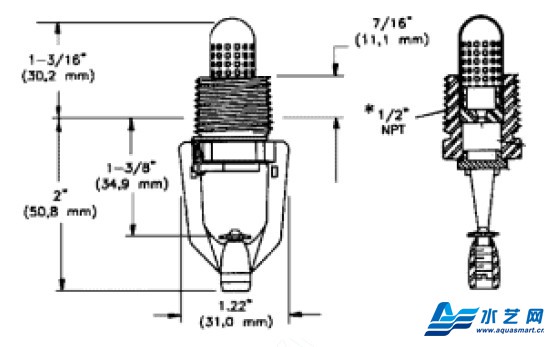 AM4中壓開(kāi)式單流體細水霧噴頭滅火原理